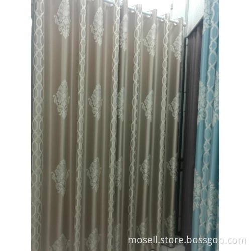 MOSELL! 100% POLYESTER JACQUARD FABRIC WINDOW CURTAINS
